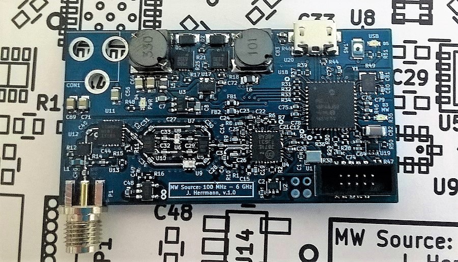 Assembled PCB